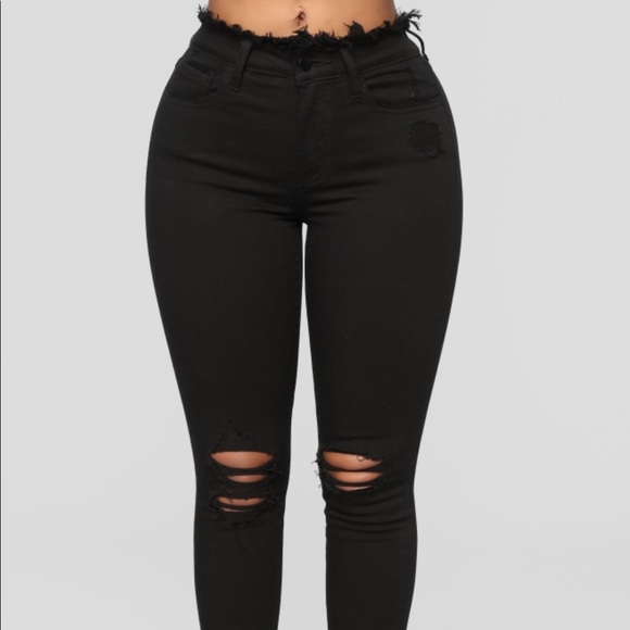 Fashion Nova Denim - Black Jeans.